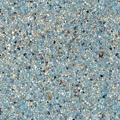 StoneScapes Aqua White Mini pebble finish sample